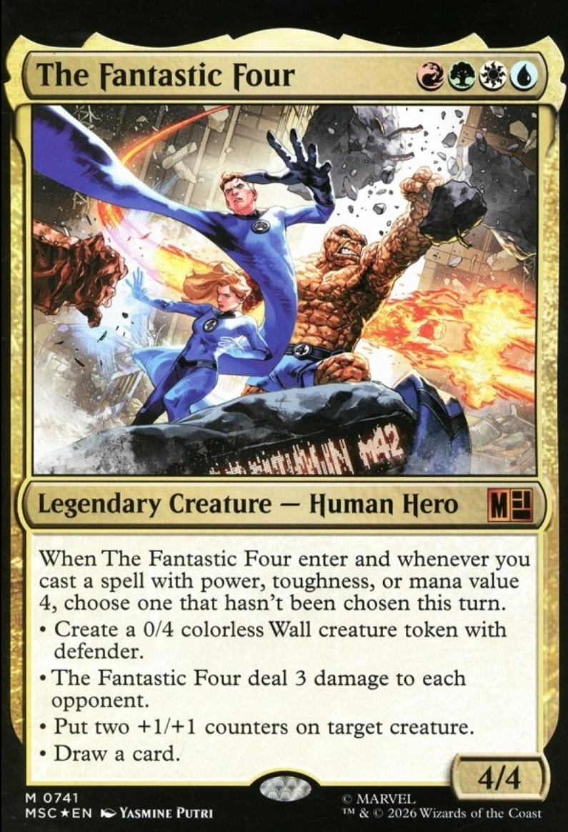 Fantastic Four #12 (Magic the Gathering Variant)