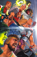 JSA * AVENGERS 3 of 4 CVR B