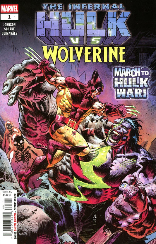 Infernal Hulk vs Wolverine #1 CVR  A
