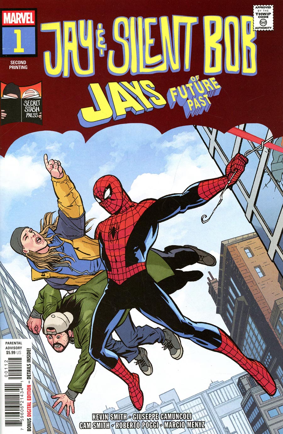JAY & SILENT BOB : Jays of Future Past (2nd Print)