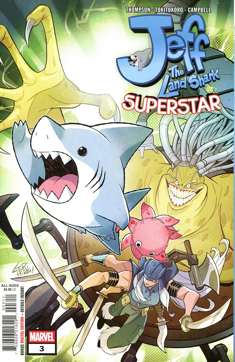 Jeff The Land Shark Superstar #3