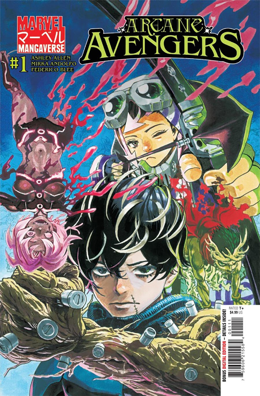 Marvel Mangaverse Arcane Avengers #1