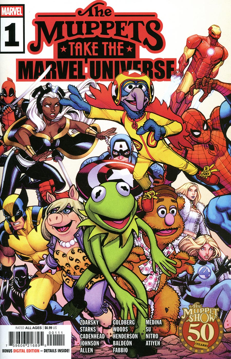 Muppets Take The Marvel Universe #1 CVR A
