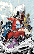 Mighty Morphin Power Rangers #1 Foil
