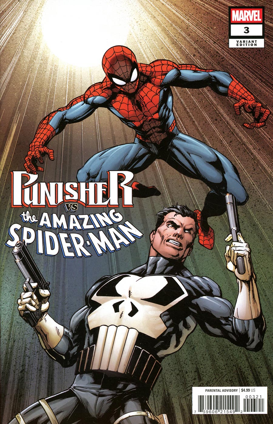 Punisher vs The Amazing Spider-Man #3 CVR B