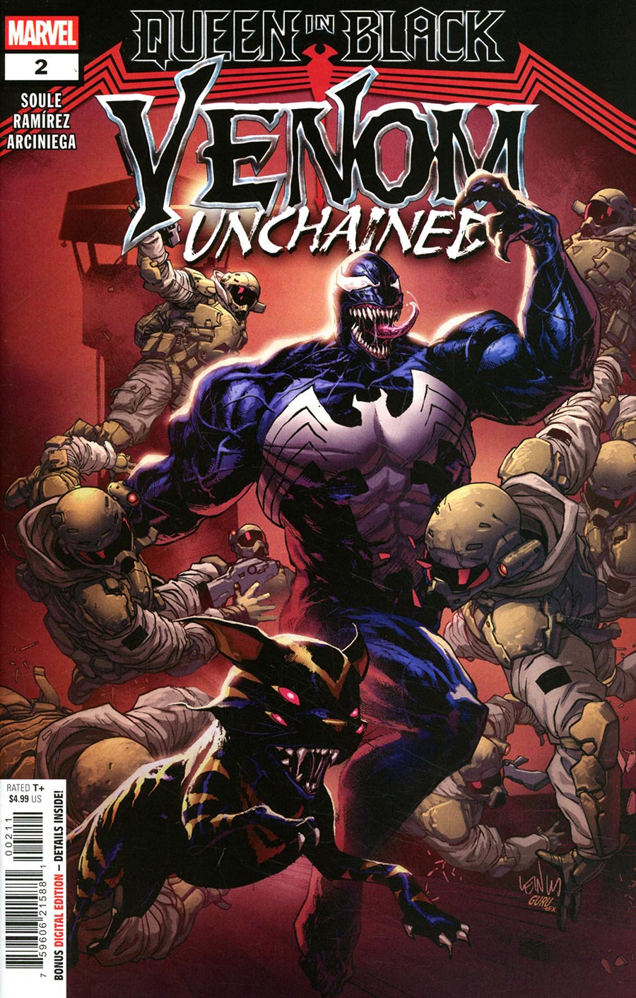 Queen In Black Venom Unchained #2