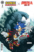 Sonic The Hedgehog X Godzilla #2 CVR B