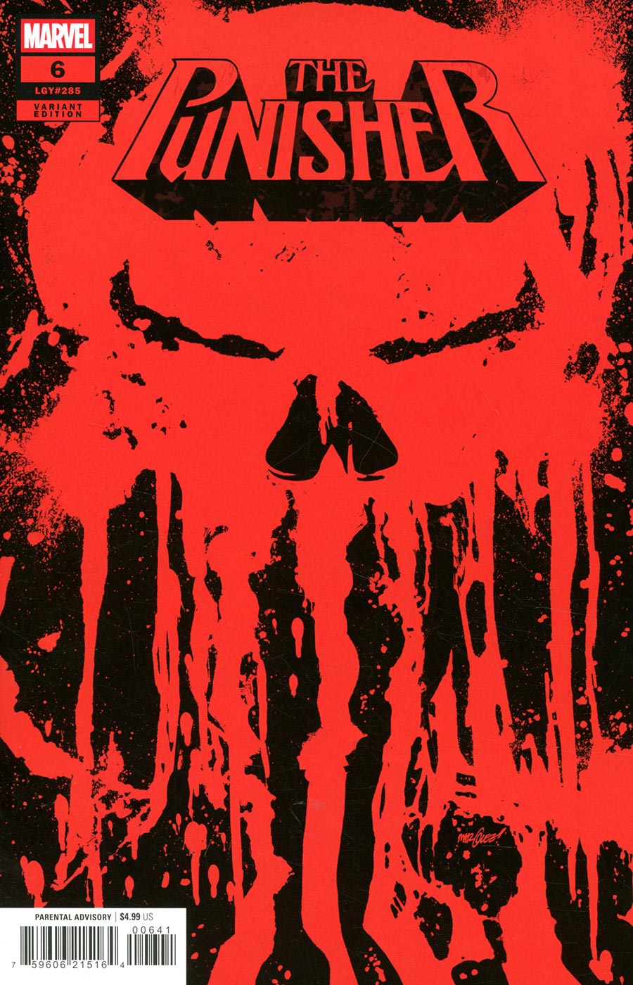 The Punisher #6 CVR F