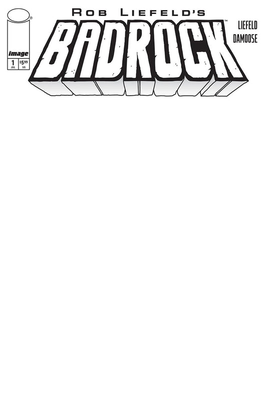 BadRock #1 Blank CVR