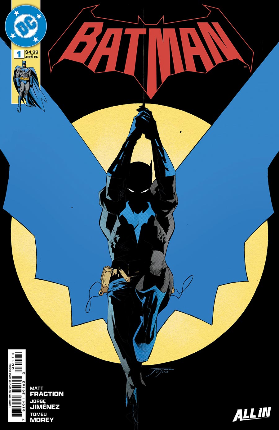 Batman #1 4th reprint