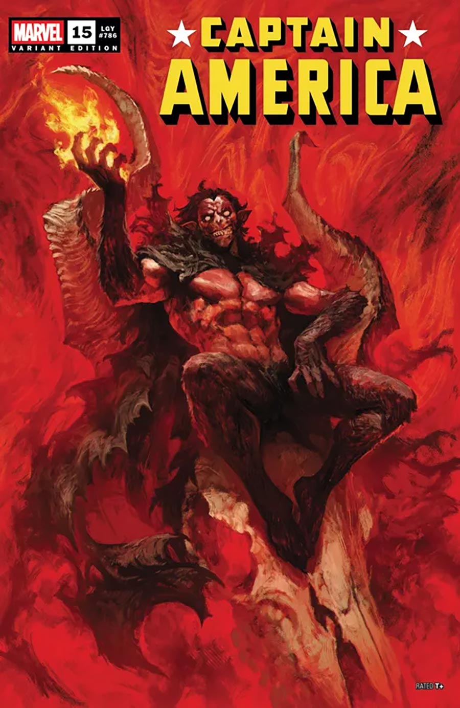 Captain America #15 CVR D