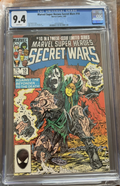 CGC 9.4 Secret Wars #10 1985