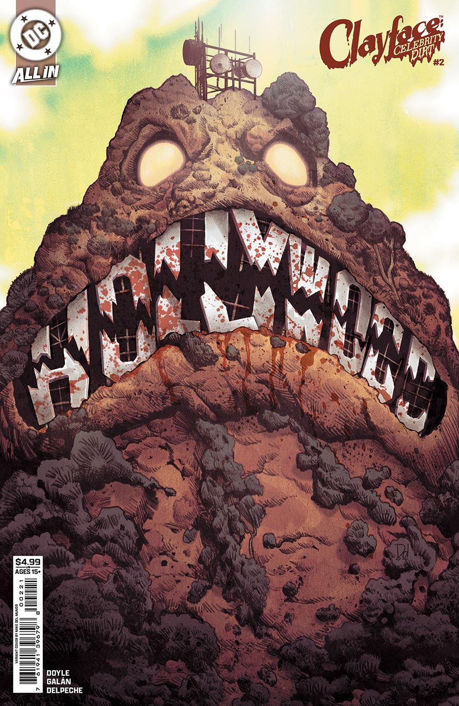 Clayface Celebrity Dirt #2 CVR B