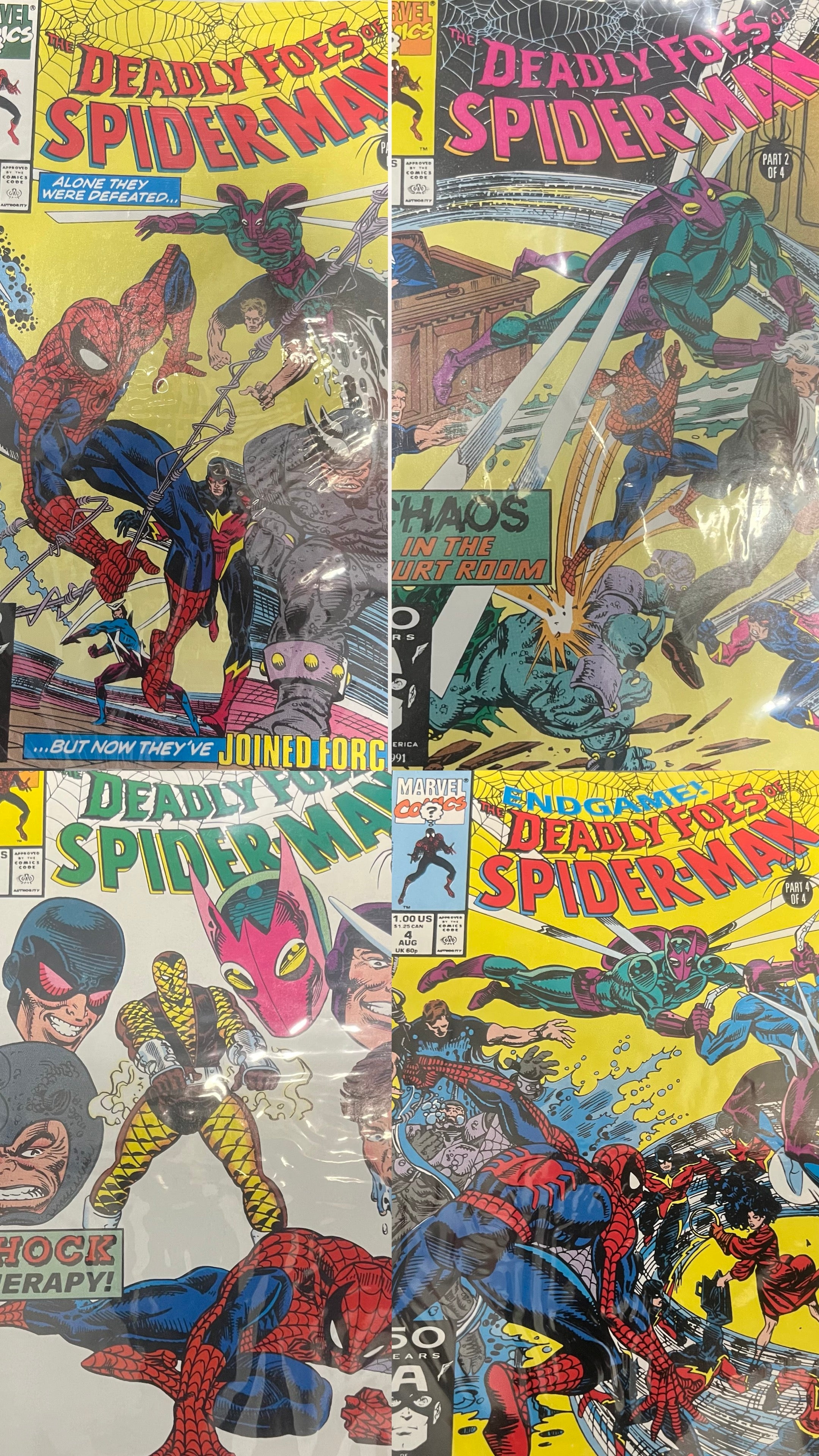 Deadly Foes: Spider-Man 1-4 (1991)
