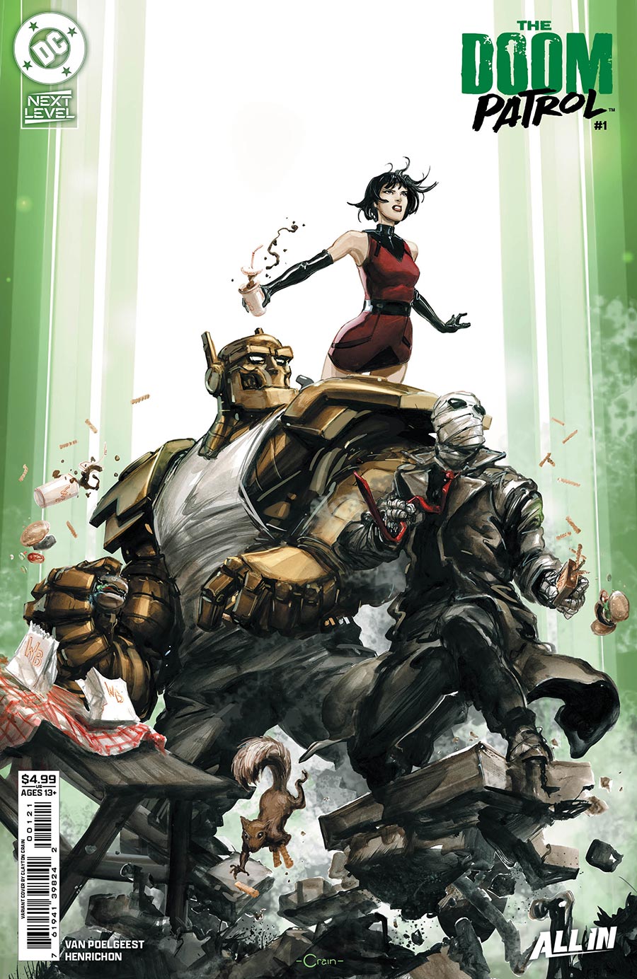 Doom Patrol #1 CVR B