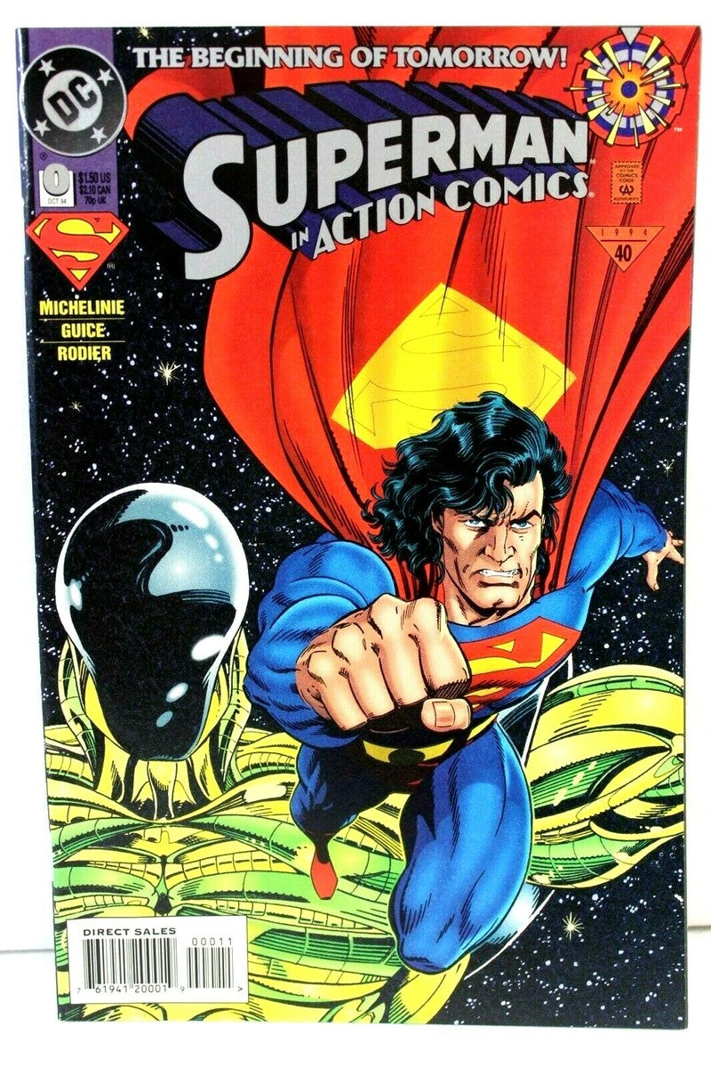 Superman in Action Comics #0