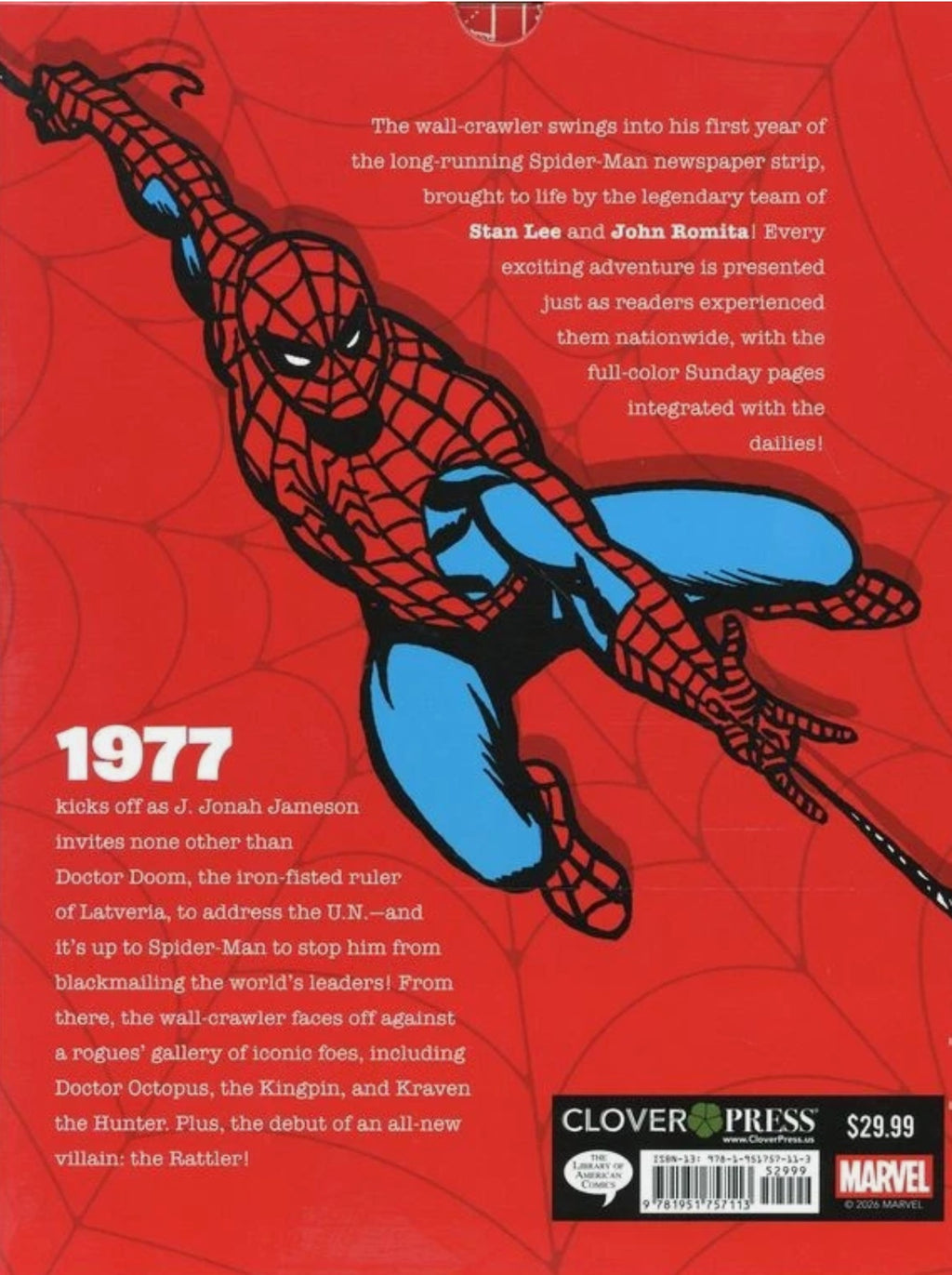 SPIDERMAN 1979 Classic Newspaper Comics